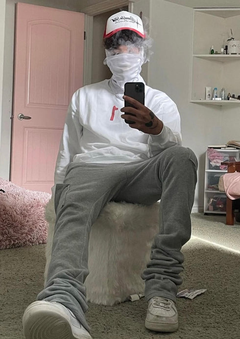 STACKED SWEATS WITH POCKETS - PICK YOUR COLOR