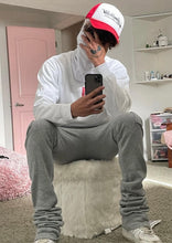 Load image into Gallery viewer, STACKED SWEATS WITH POCKETS - PICK YOUR COLOR