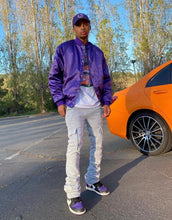 Load image into Gallery viewer, STACKED SWEATS WITH POCKETS - PICK YOUR COLOR