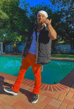 Load image into Gallery viewer, STACKED SWEATS WITH POCKETS - PICK YOUR COLOR