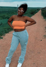 Load image into Gallery viewer, STACKED SWEATS WITH POCKETS - PICK YOUR COLOR