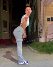 Load image into Gallery viewer, STACKED SWEATS WITH POCKETS - PICK YOUR COLOR