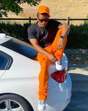 Load image into Gallery viewer, STACKED SWEATS WITH POCKETS - PICK YOUR COLOR