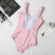 Load image into Gallery viewer, Pink D One Piece Bathing Suit