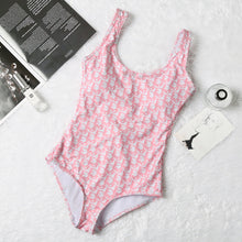Load image into Gallery viewer, Pink D One Piece Bathing Suit