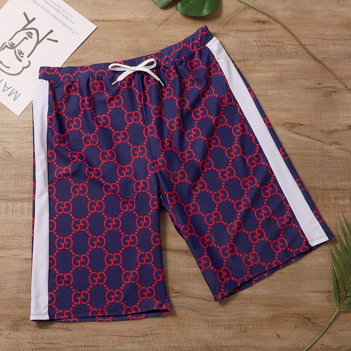 IN STOCK G Red & Blue Swim Trunks