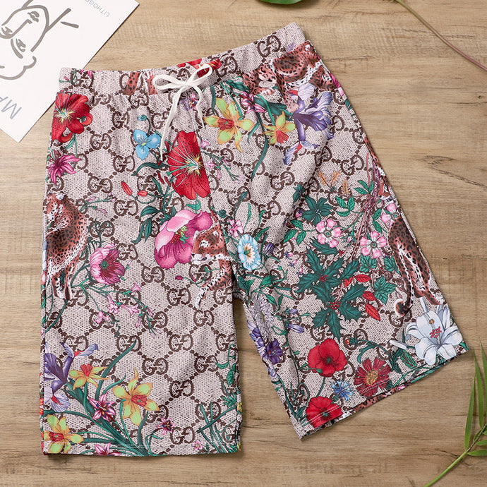 IN STOCK G Flower Swim Trunks