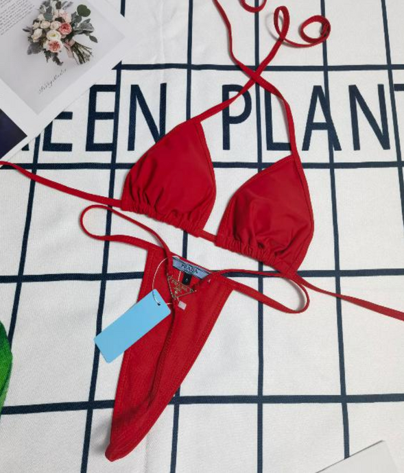 IN STOCK P Red Bikini
