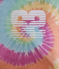 Load image into Gallery viewer, PASTEL RAINBOW TIE DYE &quot;SS&quot; T-SHIRT