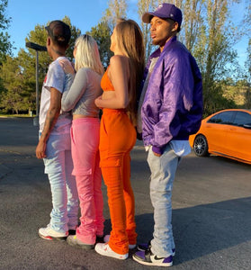 STACKED SWEATS WITH POCKETS - PICK YOUR COLOR