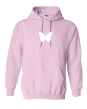 Load image into Gallery viewer, LIGHT PINK &quot;BUTTERFLY&quot; HOODIE