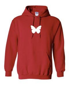 RED "BUTTERFLY" HOODIE