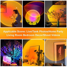 Load image into Gallery viewer, LED SUNSET LAMP
