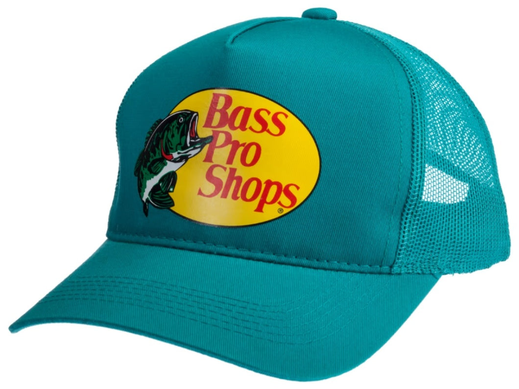 Aqua / Turquoise Bass Pro Shops Mesh Trucker Hat – Shop Sierra Sprague