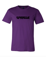 Load image into Gallery viewer, PURPLE &quot;SPRAGUE&quot; T-SHIRT