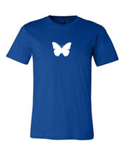 Load image into Gallery viewer, ROYAL BLUE &quot;BUTTERFLY&quot; T-SHIRT