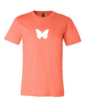Load image into Gallery viewer, CORAL &quot;BUTTERFLY&quot; T-SHIRT