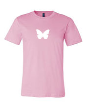 Load image into Gallery viewer, LIGHT PINK &quot;#BUTTERFLY&quot; T-SHIRT