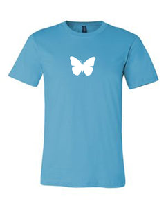 TURQUOISE "BUTTERFLY" T-SHIRT