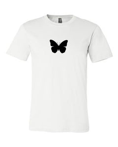 WHITE "BUTTERFLY" T-SHIRT