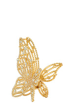 Load image into Gallery viewer, BUTTERFLY HAIR CLIP - GOLD OR SILVER