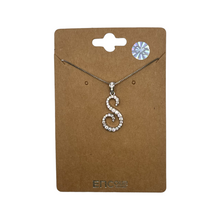 Load image into Gallery viewer, CURSIVE INITIAL NECKLACE - Only S available