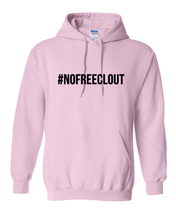 Load image into Gallery viewer, LIGHT PINK &quot;#NOFREECLOUT&quot; HOODIE