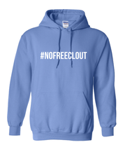 Load image into Gallery viewer, MEDIUM BLUE &quot;#NOFREECLOUT&quot; HOODIE
