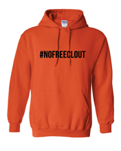 Load image into Gallery viewer, ORANGE &quot;#NOFREECLOUT&quot; HOODIE