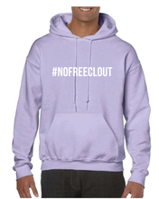 Load image into Gallery viewer, LIGHT PURPLE &quot;#NOFREECLOUT&quot; HOODIE